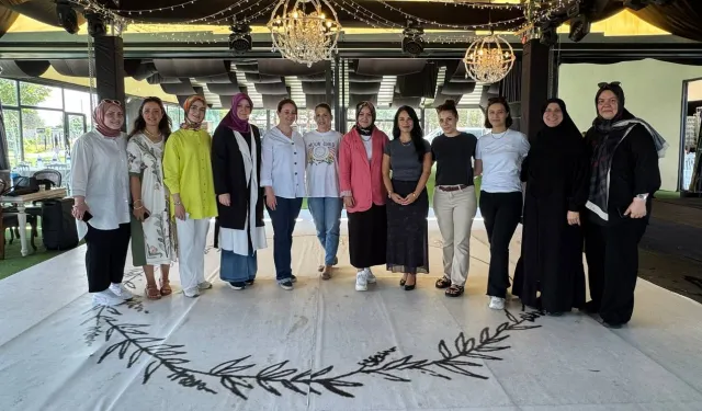 SGM hobi atölyesi öğrencileri ve ailelerinden renkli buluşma