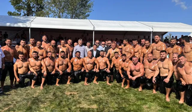 Şile yağlı güreşleri 2 yıl sonra yeniden yapıldı