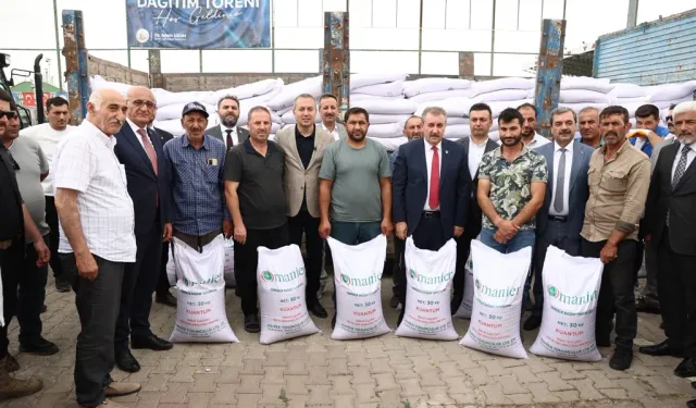Sivas’ta yerli ve sertifikalı buğday tohumları ücretsiz dağıtıldı