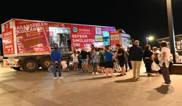 Tekirdağ'da deprem eğitimi seferberliği