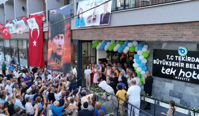 Tekirdağ'da kamu yatırımı olan ilk turizm tesisi kapılarını açtı