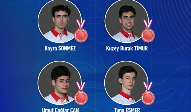 Uluslararası Coğrafya Olimpiyatları’nda Türkiye'ye 4 bronz madalya