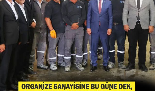 Bakan yardımcısı İnan’dan organize sanayisine inceleme