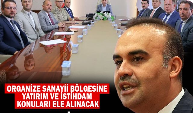 Sanayi bakanı Fatih Mehmet Kacır yarın Bayburt’ta olacak