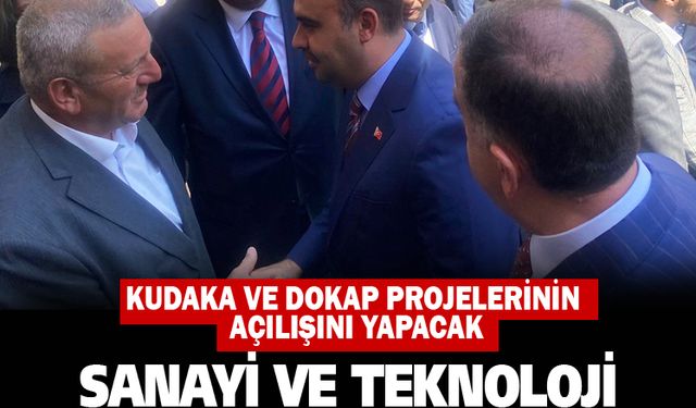 Sanayi ve Teknoloji Bakanı Kacır Bayburt'ta