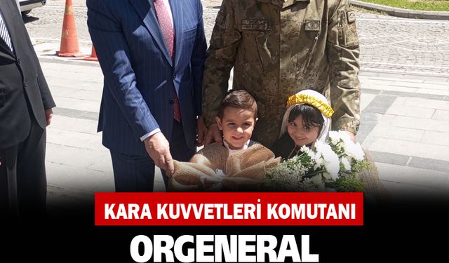 Kara Kuvvetleri komutanı Orgeneral Tokel Bayburt’ta