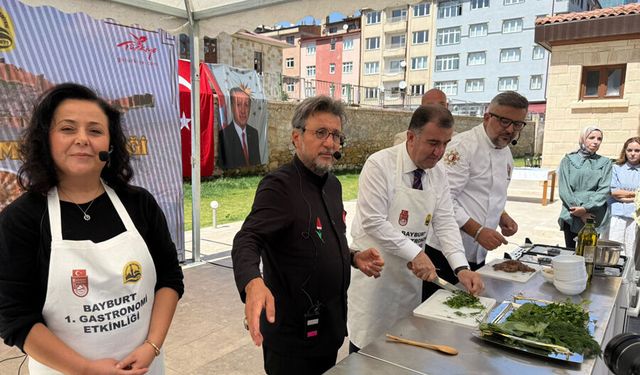 Bayburt mutfağı görücüye çıktı