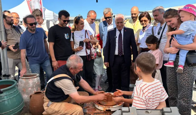 Aktopraklık Arkeopark’ta 8 bin 500 yıllık tarih canlandı