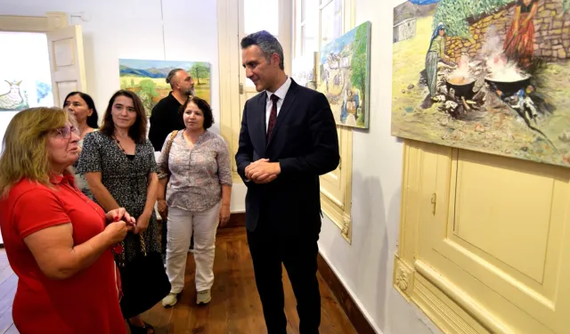  “Anadolu’dan” sergisi Bornova’da sanatseverlerle buluştu