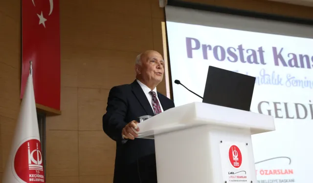 Ankara Keçiören'de prostat kanseri farkındalık semineri