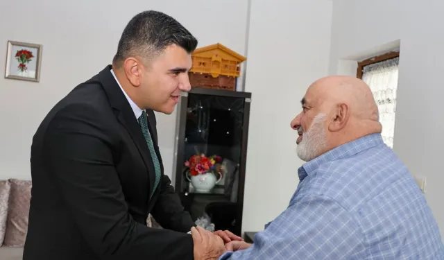 Artvin Vali Vekili Erdoğan'dan Kıbrıs gazisine ziyaret