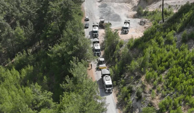 Balıkesir'de Delice Yolu baştan sona yenilendi