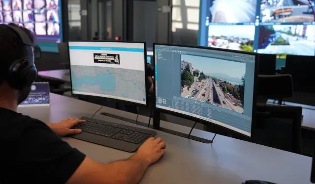 Başiskele Kavşak Projesi’nde trafik kontrol altında