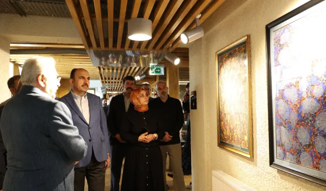 Başkan Altay’dan Meydan Evleri’nde sanat ziyareti