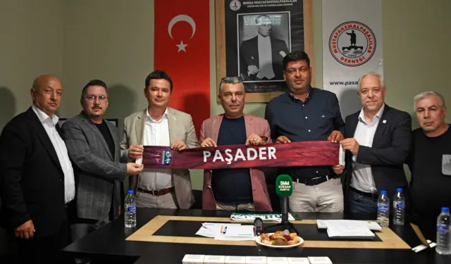 Başkan Aydın'dan Mustafakemalpaşalılar Derneği'ne ziyaret