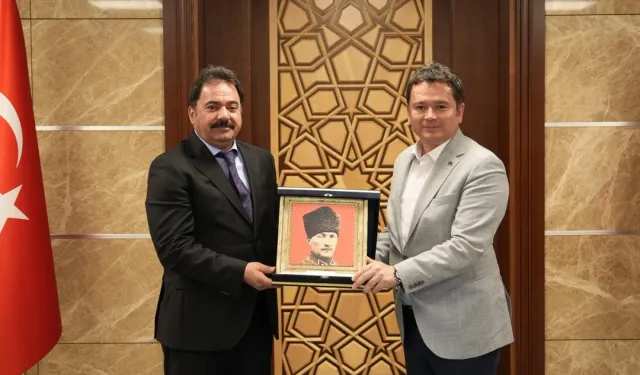 Başkan Aydın’dan yeni İl Emniyet Müdürü Gökçe’ye hayırlı olsun ziyareti