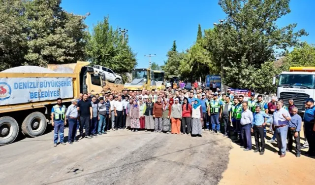 Başkan Çavuşoğlu Babadağ’da yol çalışmalarını yerinde inceledi