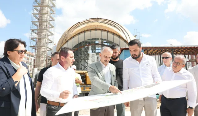 Başkan Çiftçi’den vizyon projelere yerinde inceleme