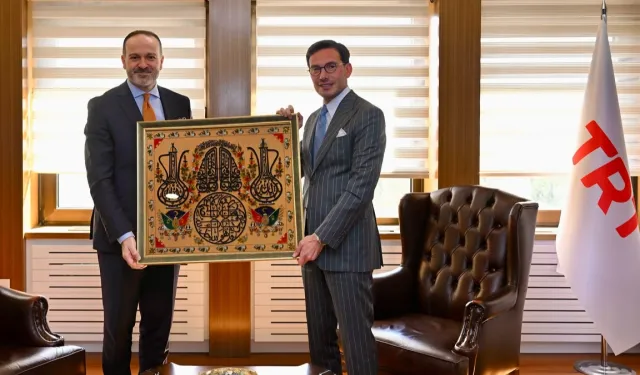 Başkan Yazıcıoğlu'ndan TRT Genel Müdürü Sobacı’ya ziyaret
