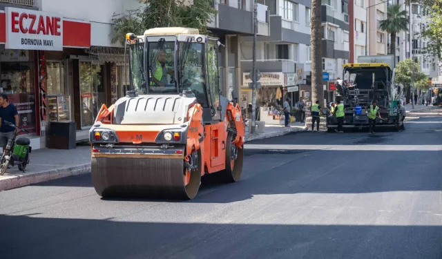 Bornova’da yollar 8 Eylül’e hazır