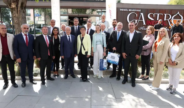 Bursa mutfağına Alman heyet hayran kaldı