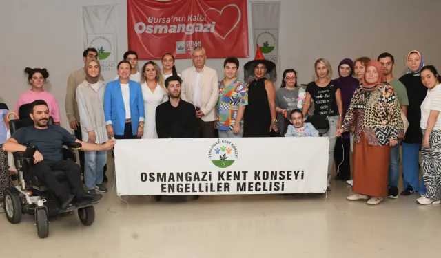 Bursa Osmangazi’de engelli bireyler 3 Aralık’a özel gösteri hazırlıyor