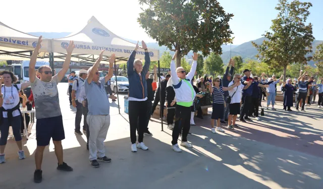 Bursa'da sağlıklı yaşam hareketliliği başladı