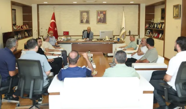 Çayırova'da spor kulübü yöneticilerinden Başkan Çiftçi'ye ziyaret