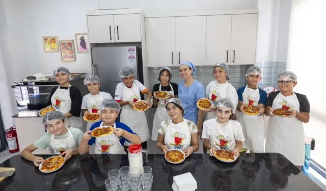 Çocuklar mutfağa girdi; Yaratıcı Mutfak Atölyesi’