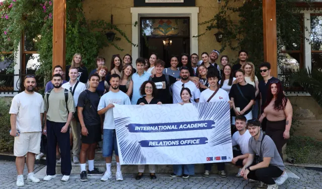 DEÜ’de kültürler buluştu: 13 ülkeden 51 öğrenci DEÜ'ye katıldı