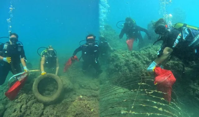 Doğadan sonra denizleri de yok ediyoruz! Denizden bakın neler çıktı?