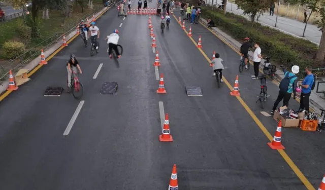 Eskişehir’de “Dünya Otomobilsiz Kent Günü” ilk kez kutlandı
