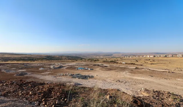 Gaziantep’te 130 bin metrekarelik çevre dostu millet bahçesi yükseliyor