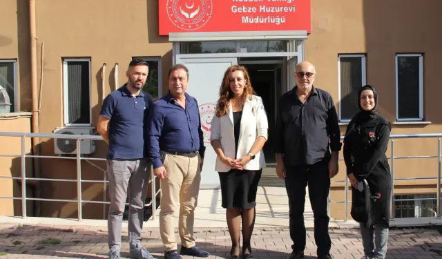 Gebze Huzurevi’nde anlamlı ziyaret