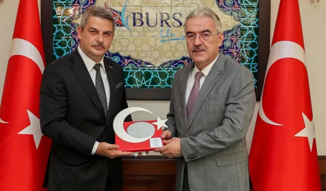 GESİAD'dan Bursa Valisi Ayyıldız'a 34. yıl ziyareti