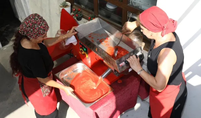 İzmir Narlıdereli kadınlar üretimde