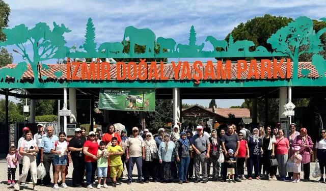 İzmir Ödemişli afetzedelere moral gezisi