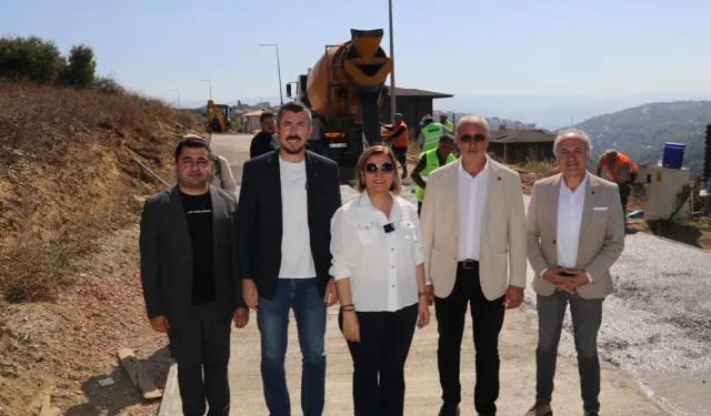 İzmit Belediyesinden Kabaoğlu’na konforlu ve güvenli yollar