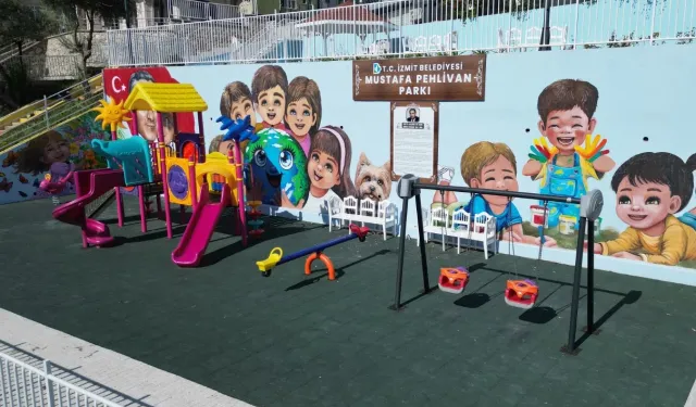 İzmit'te Mustafa Pehlivan Parkı’na güneş enerjili 4G sistemi