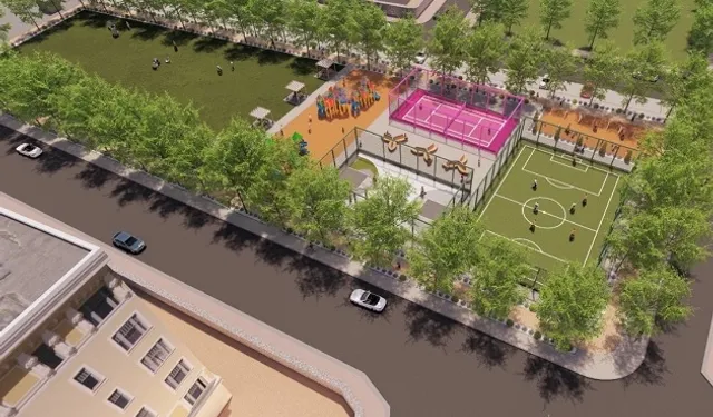 Kayseri Melikgazi'den Yıldırım Beyazıt'a yeni park