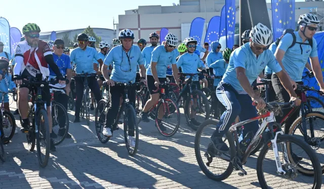 Kocaeli AB Bilgi Merkezi'nden pedalla sürdürülebilir geleceğe