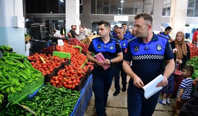 Kocaeli Çayırova Zabıtası’ndan pazar denetimi
