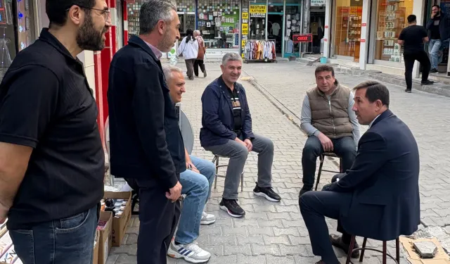 Konya Karatay’da esnafla buluşma