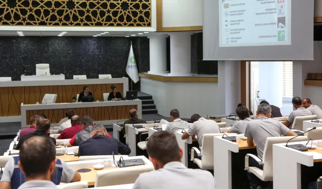 Konya Meram Belediyesi personeline 'tehlikeli madde' eğitimi