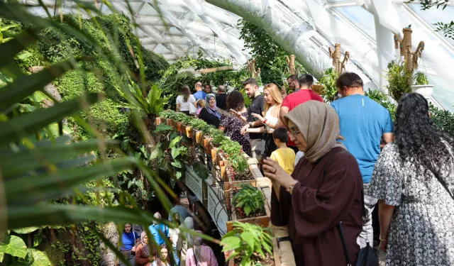 Konya Tropikal ziyaretçilerin gözdesi oluyor