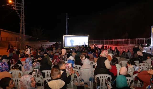 Konya’da 101 mahallede sinema keyfi