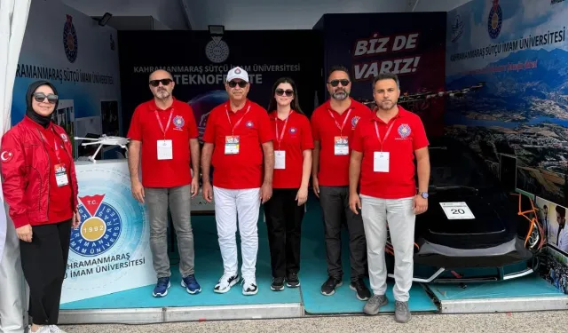 KSÜ öğrencileri TEKNOFEST 2025’te Kahramanmaraş’ı temsil ediyor
