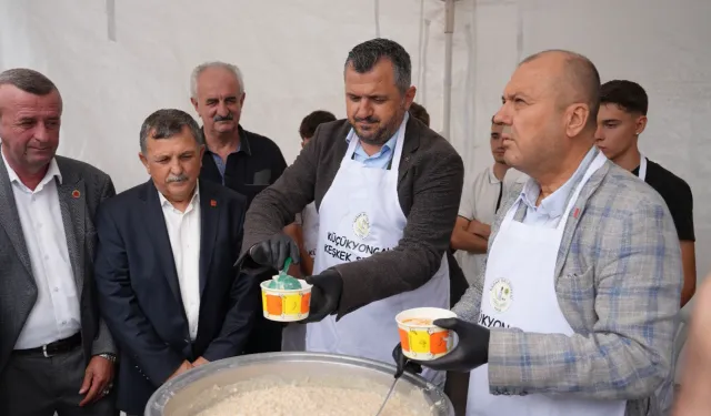 Küçükyoncalı’da Keşkek Şenliği kültür şölenine dönüştü