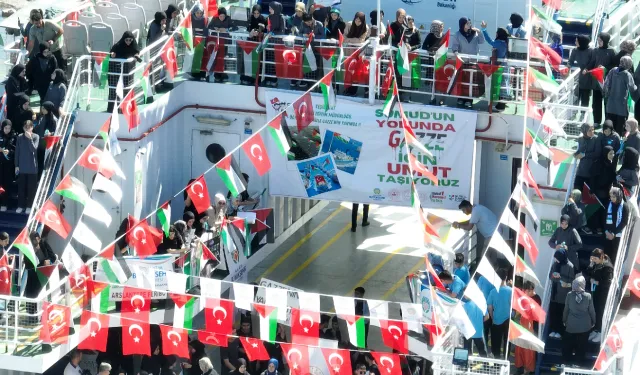 Malatya'dan Gazze'ye ve Sumud Filosu'na destek