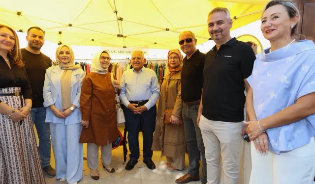 Memduh Büyükkılıç tasarımcı kadınlarla buluştu